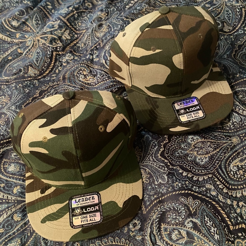 Camo Snapback Hat